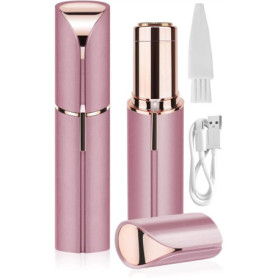 Lerkely Epilateur Visage, Epilateur Sourcil Rasoir Electrique Visage, Femme Stylo Epilateur Sourcil électrique, Doux et sans dan