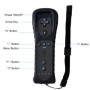 Télécommande Wii: manette de jeu manette Wii télécommande sans fil connexion capteur de mouvement manette de jeu de remplacement