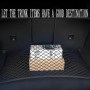 WTZWYFWJ Filet De Rangement Coffre De Voiture,Filet Voiture Pour Rangement Camping Car,80×60cm Peut être étendu Jusqu'à 180×120c