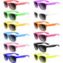 KAHEIGN 24 Pièces Lunettes de Soleil Néon pour Enfants, 12 Couleurs Lunettes de Soleil pour Enfants en Vrac Lunettes de Soleil d