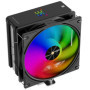 Thermalright Assassin X 120R ARGB Black Refroidisseur d'air numérique pour processeur, vitesse 2000 tr/min, 12 cm, silencieux, p