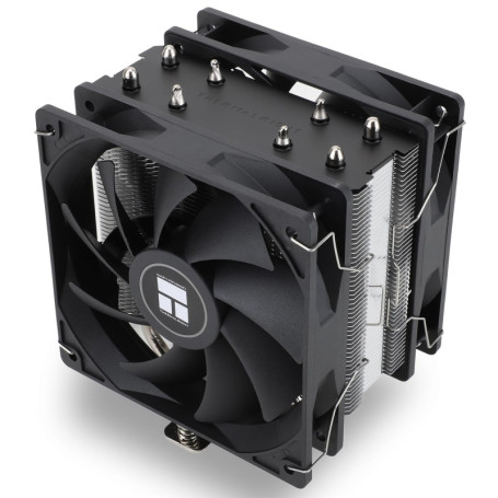 Thermalright Assassin X 120R SE PLUS Refroidisseur d’air pour processeur, caloducs 4 x 6 mm, silencieux, PWM 120 mm, avec roulem