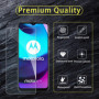 [3 Pièces] Verre Trempé pour Motorola Moto E20 / Moto E22 / Moto E22i Protection écran, Ultra Résistant Film Protection écran, U