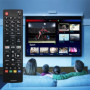 Télécommande universelle TV LG pour LG Smart TV Ultra LCD LED HD TV 32lk330 32lf2510 37le5500 43uj630v 49uh603v
