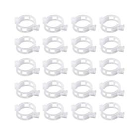 Hazrcvr Support pour Plantes 200 Pièces Jardin Plantes Clips Tuteur Tomate Accroche Tomates Clips de Support de Plantes ​Clip Vi