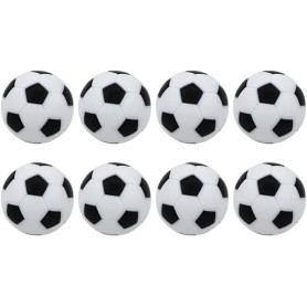 WANGZAIZAI Lot de 8 balles de baby-foot | Balles de baby-foot de qualité supérieure et silencieuses de 32 mm | Parfaites pour le