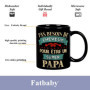 Mug Pas Besoin De Cheveux Pour Être Un Super Papa - Cadeau Humour Papa Tasse a Cafe Cadeau Rigolo Original Humoristique Fun à Me