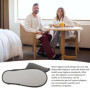 LEKEFETO Lot de 15 paires de pantoufles d'hôtel grises : chaussons jetables antidérapants, confortables et respirants, ensemble 