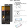 YIFNTANG [2 Pièces] Verre Trempé Anti-espion pour Google Pixel 6A 5G,9H Dureté, Anti Rayures,Sans Bulles,Privacy Protection D'éc