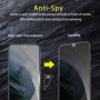 2pcs Verre Trempé Anti Espion pour Samsung Galaxy S21, Privacy Film de Protection en Verre Trempé, Écran Anti-rayures, Anti-empr
