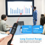Telecommande Powerpoint,Pointeur laser de Présentation Clicker,Telecommande Ordinateur Powerpoint Pointeur du Présentateur avec 