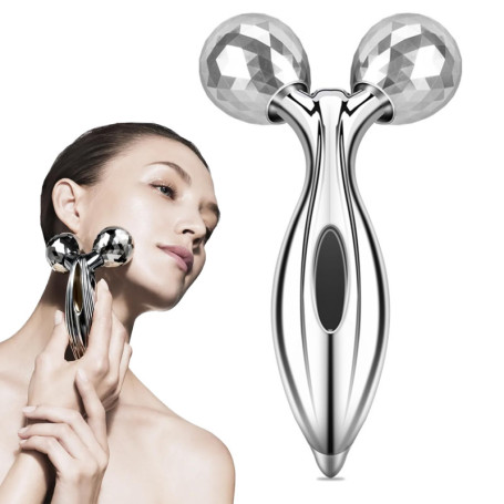 CINY 3D Rouleaux Massage des Visage, Face Lift Tool, Raffermissement de la Peau, Beauté, Modelage Plus Ferme De La Sculpture Du 