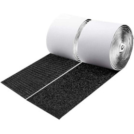 Alnicov Bande de fixation pour pédalier - Longueur 2 m - Largeur 5 cm - Pour pédalier de guitare (crochet + boucle)