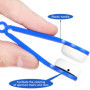20 Pcs Générique Lunettes de Soleil Brosse Nettoyage Outil, Lunettes de Soleil Outil de Nettoyage, Portable Microfibre Brosse Lu