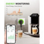 GreenSun Prise Connectée 16A 2,4GHz Prise Connectée Alexa Minuteur Prise Electrique, Prise programmable avec Mesure de Consommat