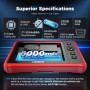 LAUNCH CRP919X Lite OBD2 Scanner Outil de Diagnostic, 32+ Hot Service, Contrôle Bidirectionnel Valise Diagnostic Auto, FCA AutoA