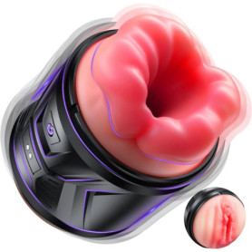 Sumeber Masturbation pour les hommes Masturbateur, réaliste Vaginal Blowjob Simulateur Sex Toy pour les Pocket Pussy 10 Vibratio