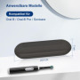 SURFOU Étui de Voyage Étanche pour Brosse à Dents Électrique Compatible Oral B/Oral-B Pro/Phlips Sonicare avec Rangement d'Acces