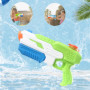 Aischens 2pcs Pistolet à Eau pour Enfants, Pistolet à Eau Puissant 600ML x 2, Longue Portée de 8 Mètres, Jouet d’Eau pour Piscin