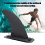 aileron Paddle Gonflable,Surf Piece,Quilla Paddle Board,Aileron Paddle Aileron pour Paddle Planche À Voile Fin Surf Fin Ensemble