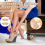 12 Paires Coussinet Talon Chaussure - Autocollant, Antidérapant, Coussinets de Talon, Protege Talon Chaussure pour Chaussures Tr