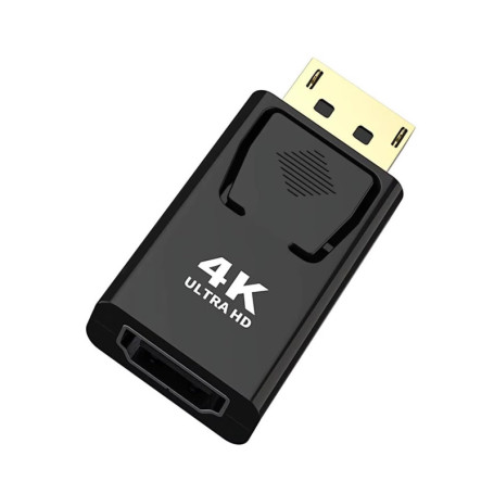JIEYUCHU 4K Adaptateur DisplayPort vers HDMI, Adaptateur Displayport Mâle vers HDMI Femelle Compatible avec Ordinateur De Bureau