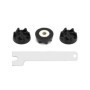 QWORK 3 Pcs Coupleur 9704230 Compatible avec Kitchenaid KSB52/KSB5/5KSB52/5KSB5, Pieces Detachees Kitchenaid avec Outil de Suppr