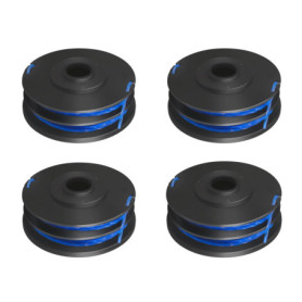 Viilich Bobine de rechange pour débroussailleuse Ryobi RAC123,Bobine Fil Coupe Bordure compatibles avec Ryobi RLT4027, RLT4125, 