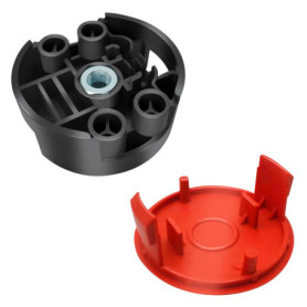 Viilich Fil de débroussailleuse, compatible avec Bosch AFS 23-37, pour débroussailleuse Bosch F016800431, remplacement pour coup