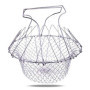 Xrten Panier à Frire, Panier a Salade Tamis Cuisine Inoxydable Fry Extensible Chef Panier Cuisine