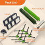 Pièces de Rechange Compatibles avec i-Robot Roomba J7 J7+ J5 J5+ J6 J6+ J8 J8+ J9 J9+ Série i e j – Kit Accessoires avec Roue Av