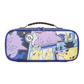 HORI Pochette Cargo Compact (Ectosplama, Pikachu et Mimiqui) pour Nintendo Switch - Licence Officielle Nintendo et Pokémon