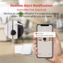 SwitchBot Détecteur de contact de porte et de fenêtre - Système de sécurité sans fil - Détecteur d'interrupteur de porte et de f