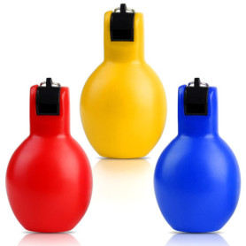 3 Pièces Sifflet à Main, Vegena Lot de Sifflet Arbitre, SiffletPoire Professionnel, Sifflet de Enfant Entraîneur, Sifflet d'Hygi
