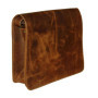 Jaald 40 Cm Mallette Porte-Documents Serviette Sac Messenger À Bandoulière’Épaule En Cuir Pour Ordinateur Portable Business Voya
