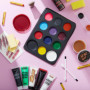 Spooktacular Creations 25 PCS 12 Couleurs Halloween Famille Kits de Maquillage Effets Spéciaux, Peinture Visage Corps, Facile On