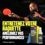 PRO SPIN Kit de Nettoyage en Caoutchouc pour Tennis de Table – 200 ML Nettoyant pour Raquettes de ping-Pong et éponge Inclus | E