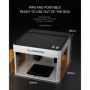Atomstack P1 Mini Graveur Laser, 5W Découpe Laser à Diode Portable Bureau laser Graveur, Moteur Double CoreXY, App Atomstack Gra