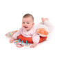 LUDI - Coussin D'Activités Renard - Jeu D'Éveil Bébé - Dès 3 Mois - Développe Les Sens, La Tonicité & Le Renforcement Musculaire