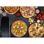 LITTLE BALANCE 8859 My Easy Pizza, Four à Pizzas, Pierre à Pizza Ø 30 cm amovible, Réglable juqu'à 400°C en 4 minutes, Minuteur 