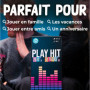 ATM Gaming Play Hit - Jeu de Société - Quiz Musiques des Années 90 et 2000 - Parfait pour Mettre l'ambiance - Jeu de Cartes - Je