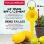 Westmark Presse-Agrumes 2 en 1 - Pressage Efficace avec la Presse à Main Pratique, Idéale pour les Cocktails au Jus de Citron Ve