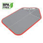 Westmark 62192270 Planche à découper pliable en plastique 3 en 1 Gris/rouge