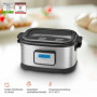 ProfiCook Cuiseur sous vide avec capacité de 8,5L | pour une cuisson précise | Cuve avec minuterie de 72 heures | Fonctions cuis