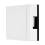 REV Carillon de porte 220102, timbre électrique bicolore, 9 V DC, jusqu'à 75 dB, blanc