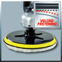 Einhell CC-PO 1100/2E Polisseuse et ponceuse auto (230 V, puissance 1100 W, oscillations par min. 1000-3500, diam. plateau 18 cm