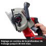 Einhell Professional Rainureuse sans fil TP-MA 36/30 Li BL-Solo Power X-Change (36 V, largeur et profondeur de coupe jusqu’à 30 