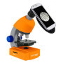 Bresser Junior Microscope 40x-640x avec éclairage LED et Fonctionnement à Piles