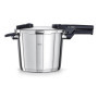 Fissler Vitaquick Autocuiseur (6 l, 22 cm) Marmite À Pression En Acier Inoxydable, 2 Niveaux De Cuisson, Fabrication En Allemagn