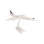 herpa Maquette Avion Air France Concorde – F-BVFB, echelle 1/200, Snap-fit Model, pièce de Collection, d'avion avec Support, Fig